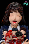 Slam Dunk Haruko Akagi Bust (Including 5 Dolls) Resin Statue - Px Studio [Pre-Order]