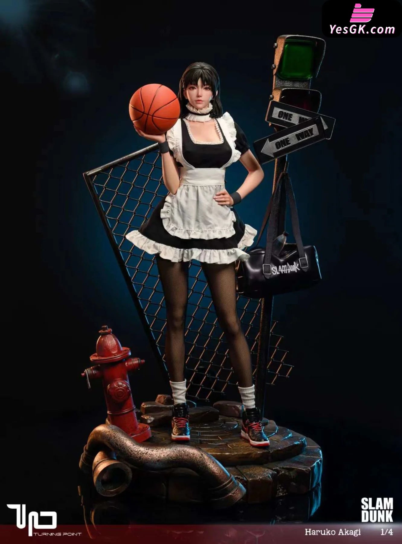 Slam Dunk Haruko Akagi Resin Statue - Turning Point Studio [Pre-Order]