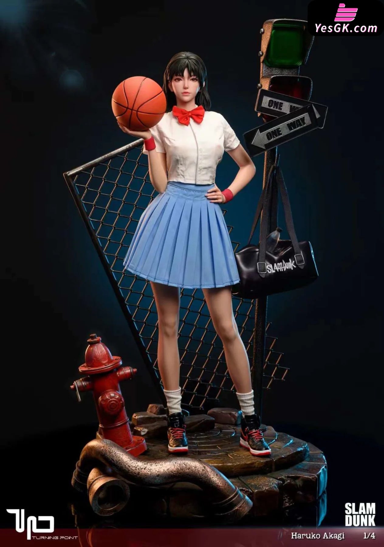 Slam Dunk Haruko Akagi Resin Statue - Turning Point Studio [Pre-Order]