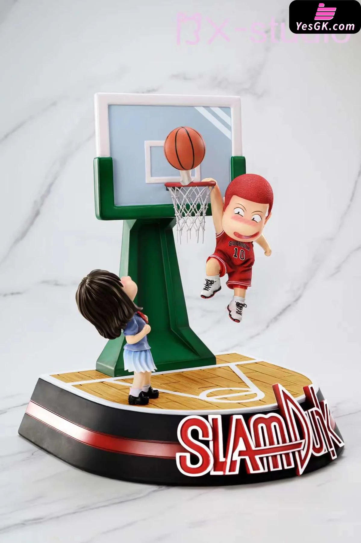 Slam Dunk Haruko Akagi & Sakuragi Hanamichi Resin Statue - Bx Studio [Pre-Order]