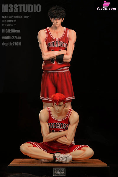 Slam Dunk Kaede Rukawa 1/4 GK Statue - M3 Studio [In-Stock] Slam Dunk