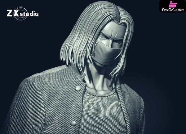Slam Dunk Long Hair Mitsui Hisashi Statue - Zx Studio [Pre-Order]