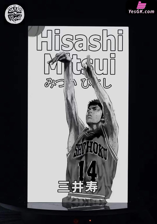 Slam Dunk Manga Color Painting Hisashi Mitsui Mvp Resurgence Statue - Art Of Eden Studio [Pre-Order]