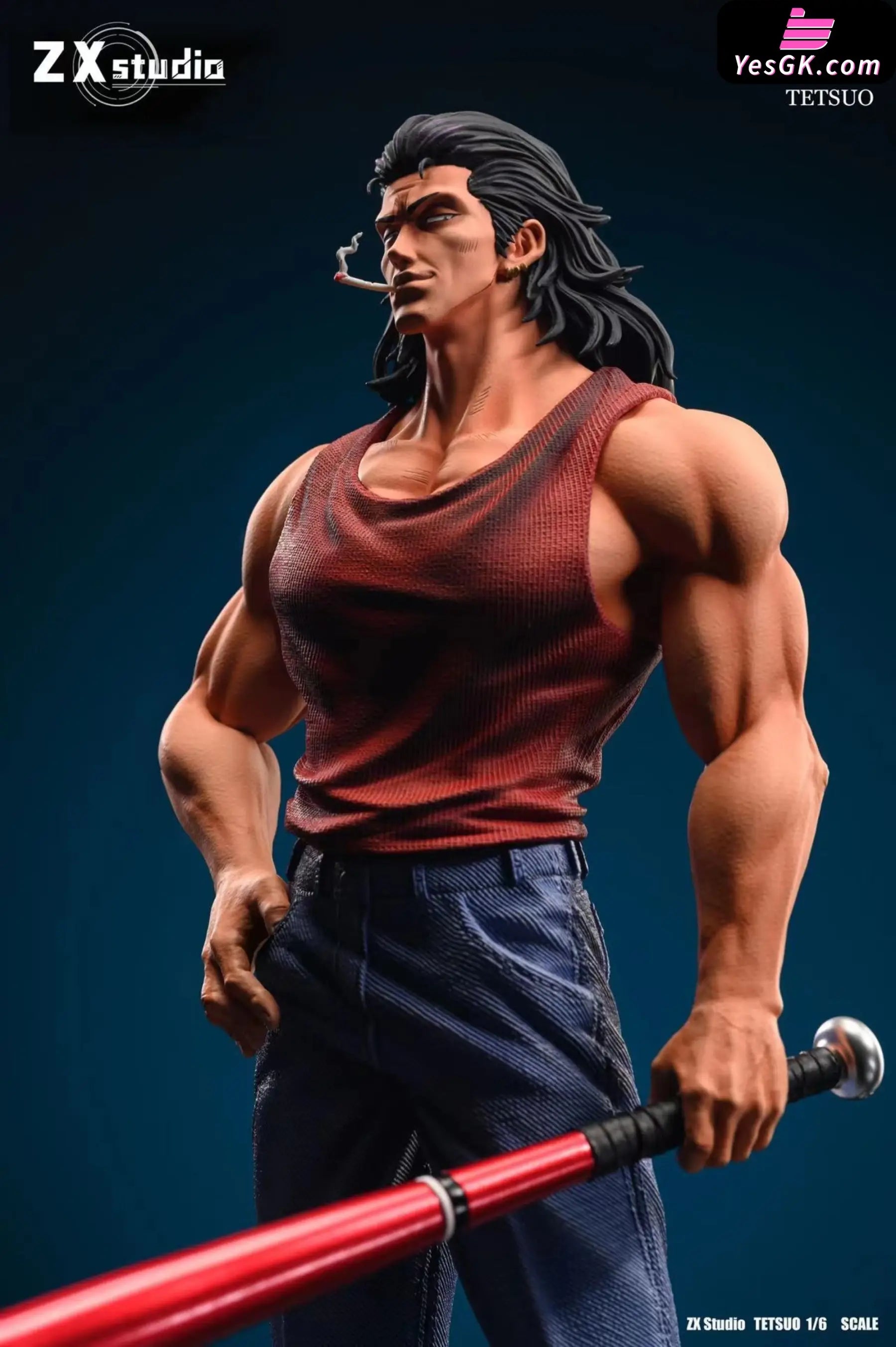 Slam Dunk Men's Red Vest TETSUO Resin Statue - ZX Studio – YesGK