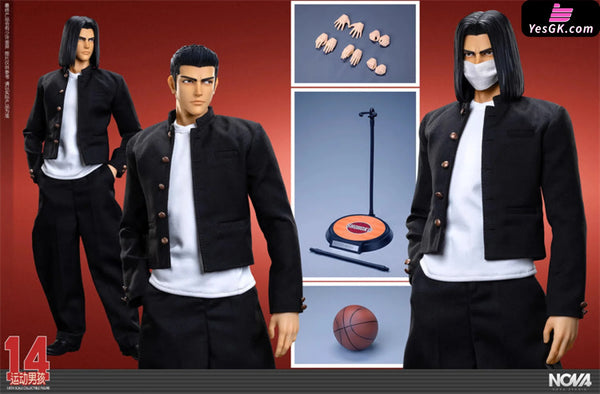 Slam Dunk No. 14 Basketball Player Sports Boy Hisashi Mitsui Action Figure - Nova Studio