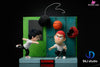 Slam Dunk Q version animation cutscene #2 Locker Room Hanamichi & Hisashi GK Statue - D&J Studio [Pre-Order] One Piece