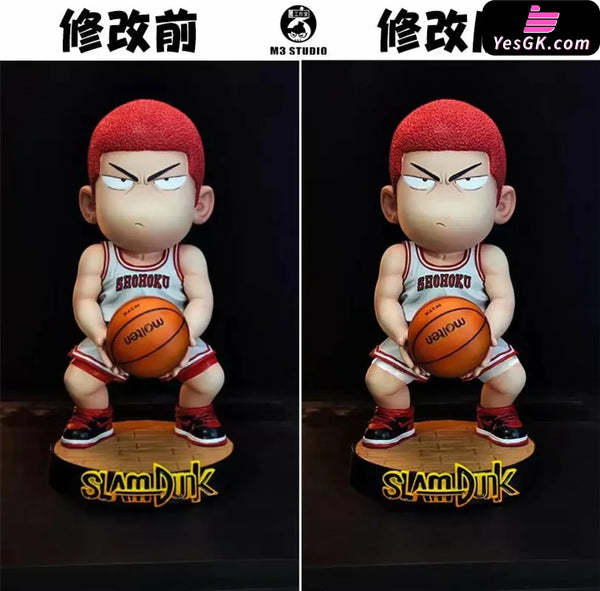 Slam Dunk Q Version Free Throw Hanamichi Sakuragi GK Statue - M3 Studio [In-Stock] - One Piece
