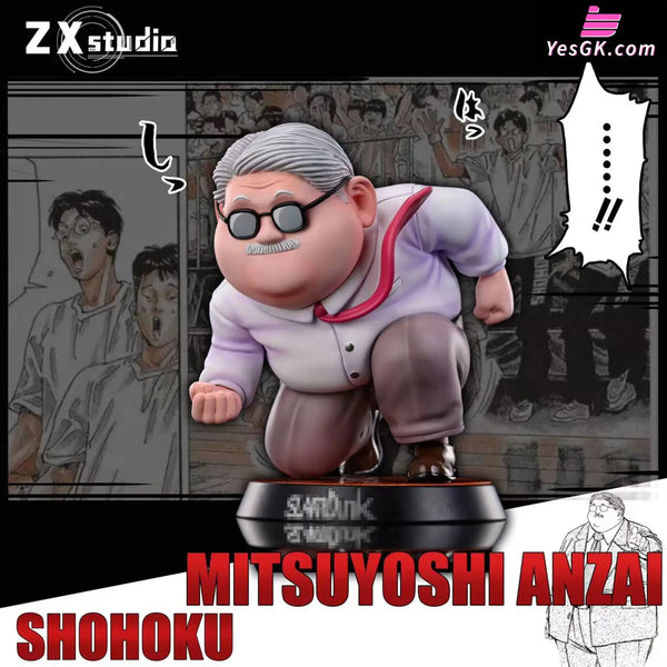 Slam Dunk Q Version Mitsuyoshi Anzai Resin Statue - Zx Studio [Pre-Order]