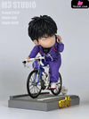 Slam Dunk Q Version Riding Bicycle Rukawa Kaede Resin Statue - M3 Studio [In-Stock]