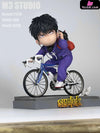 Slam Dunk Q Version Riding Bicycle Rukawa Kaede Resin Statue - M3 Studio [In-Stock]