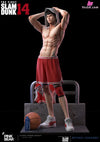 Slam Dunk Red No. 14 Hisashi Mitsui Statue - Pink Bear Studio [Pre - Order]