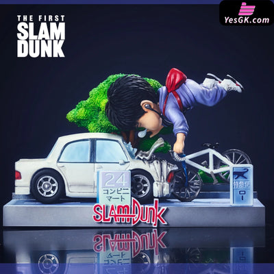 Slam Dunk Rukawa Kaede Crash GK Statue - YYDS Studio [In-Stock] - Full Payment - Slam Dunk