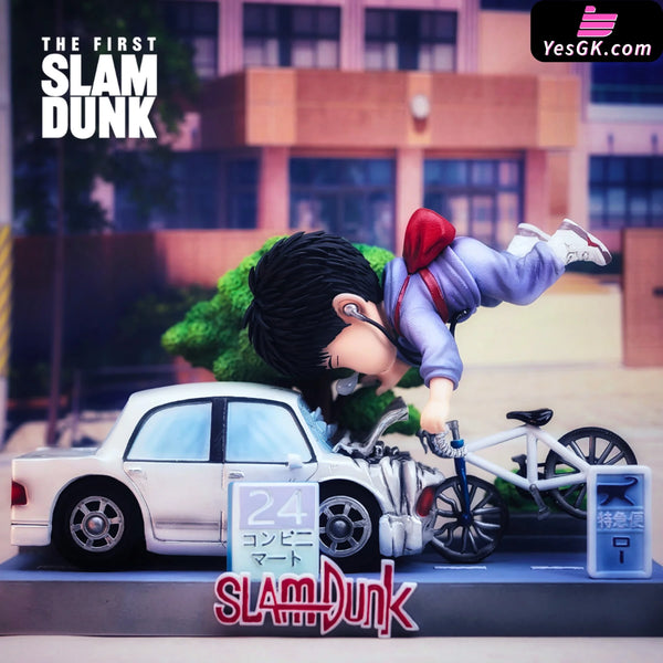 Slam Dunk Rukawa Kaede Crash GK Statue - YYDS Studio [In-Stock] - Full Payment - Slam Dunk