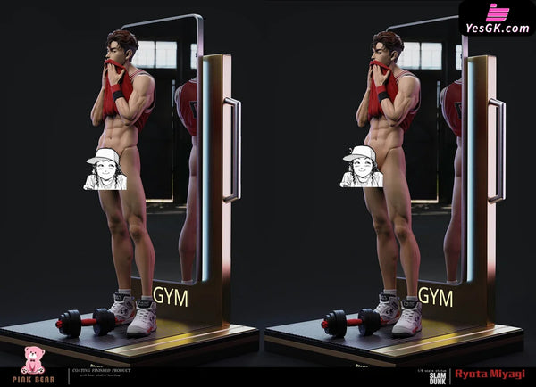 Slam Dunk Ryota Miyagi 1/6 GK Statue - Pink Bear Studio [In-Stock] - Full Payment - Slam Dunk