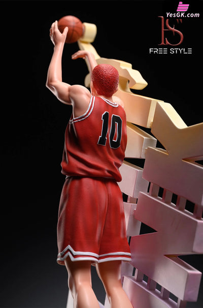 Slam Dunk Sakuragi Hanamichi Killer Jump Shot Statue - Free Style Studio [Pre-Order] Slam Dunk