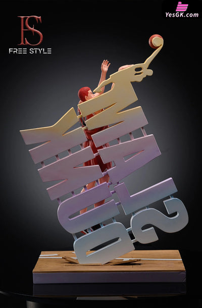 Slam Dunk Sakuragi Hanamichi Killer Jump Shot Statue - Free Style Studio [Pre-Order] Slam Dunk