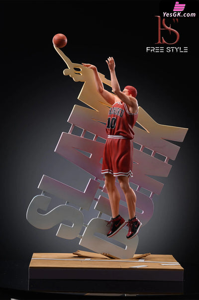 Slam Dunk Sakuragi Hanamichi Killer Jump Shot Statue - Free Style Studio [Pre-Order] Slam Dunk