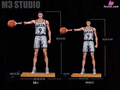 Slam Dunk Sakuragi Hanamichi & Rukawa Kaede Eiji Sawakita Statue - M3 Studio [Pre-Order]