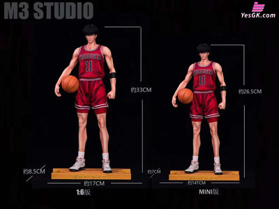 Slam Dunk Sakuragi Hanamichi & Rukawa Kaede Eiji Sawakita Statue - M3 Studio [Pre-Order]