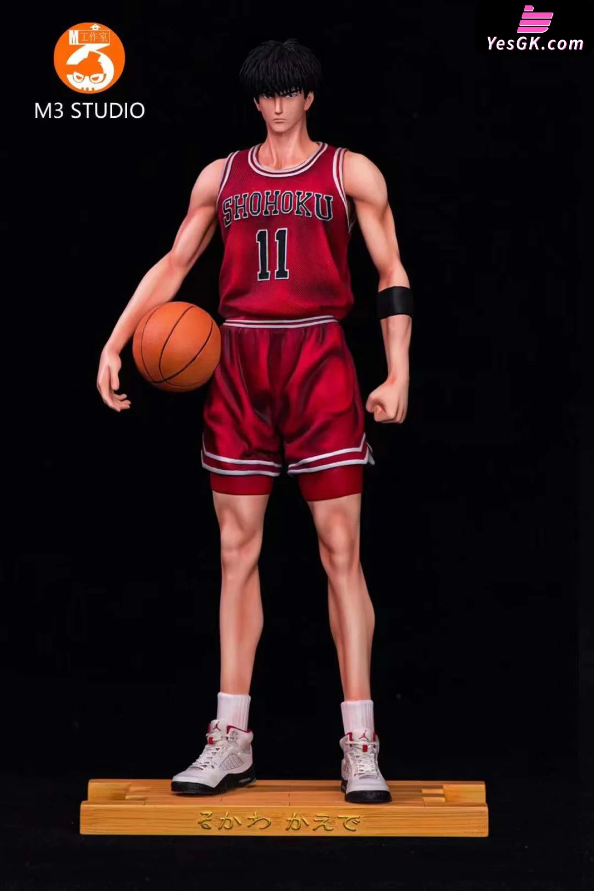 Slam Dunk Sakuragi Hanamichi & Rukawa Kaede & Eiji Sawakita Statue - M ...