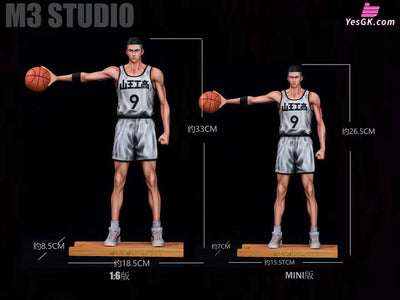 Slam Dunk Sakuragi Hanamichi & Rukawa Kaede Eiji Sawakita Statue - M3 Studio [Pre-Order]