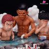 Slam Dunk Sakuragi Hanamichi & Rukawa Kaede Hisashi Mitsui Ryota Miyagi Resin Statue - Dou Hua Yu