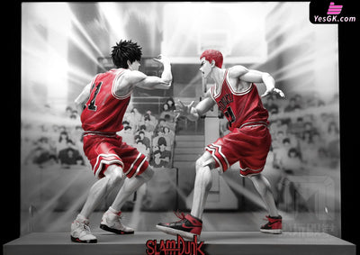 Slam Dunk Sakuragi Hanamichi & Rukawa Kaede Resin Statue - Model Palace Studio [Pre-Order]