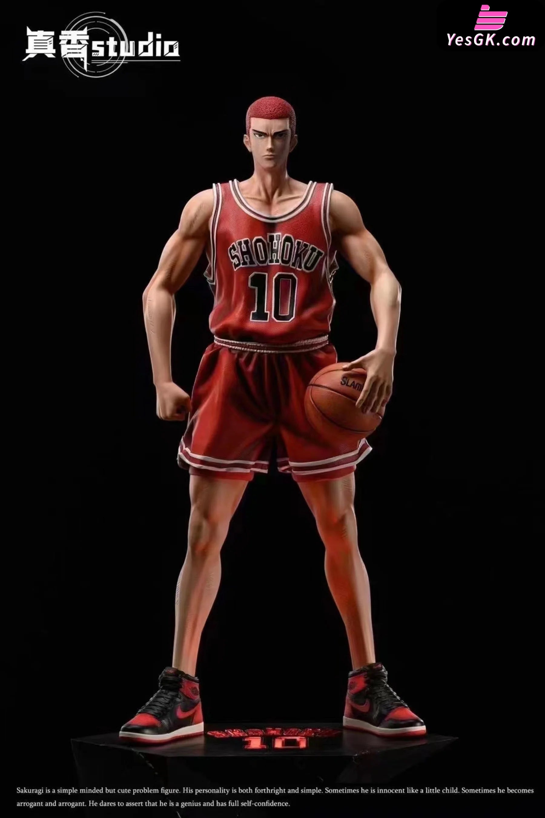 スポーツ SLAM DUNK FIGURE COLLECTION SLAM DUNK Sakuragi Hanamichi Statue - ZX Studio [In Stock