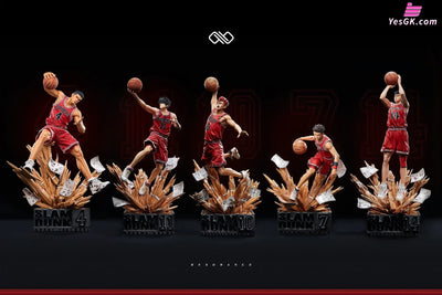 Slam Dunk Sakuragi & Rukawa & Miyagi & Mitsui & Akagi GK Statue - Infinite Studio [In-Stock] Full Payment / 1/6 Scale