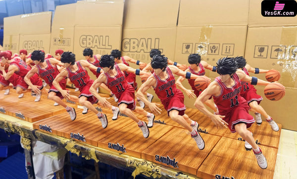 Slam Dunk Series 001 Hanamichi Sakuragi 002 Kaede Rukawa Statue - GBALL Studio [In-Stock] - Slam Dunk