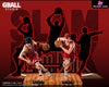 Slam Dunk Series 001 Hanamichi Sakuragi 002 Kaede Rukawa Statue - Gball Studio [Pre-Order]