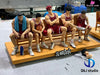 Slam Dunk Shohoku Five Tigers Sitting Pose 2.0 1/5 GK Statue - D&J Studio [In-Stock] Slam Dunk