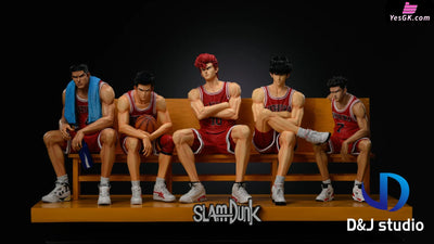 Slam Dunk Shohoku Five Tigers Sitting Pose 2.0 1/5 GK Statue - D&J Studio [Pre-Order] Deposit / Set Slam Dunk