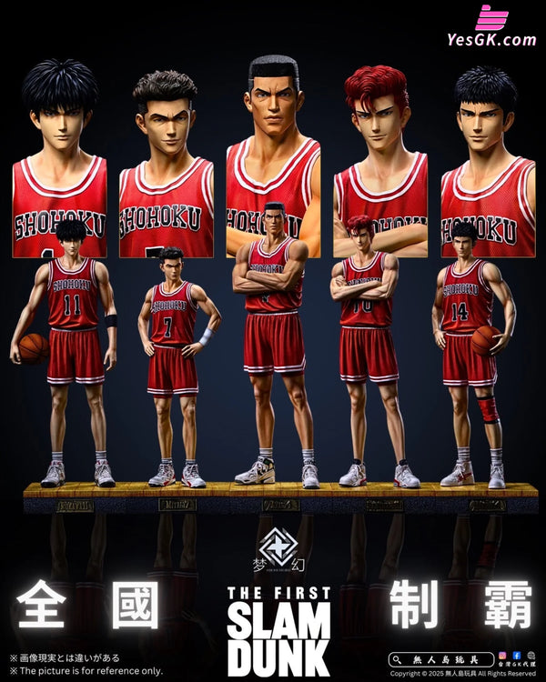 Slam Dunk Shohoku Five Tigers Standing Posture pop GK Statue - Dream Studio [Pre-Order] Slam Dunk