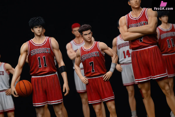 Slam Dunk Shohoku Five Tigers Standing Posture pop GK Statue - Dream Studio [In-Stock] - Full Payment - Slam Dunk