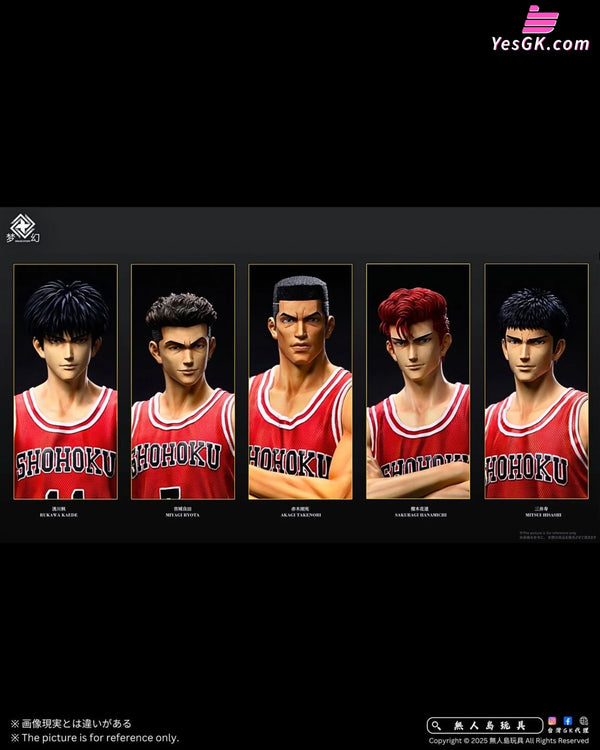 Slam Dunk Shohoku Five Tigers Standing Posture pop GK Statue - Dream Studio [Pre-Order] Slam Dunk