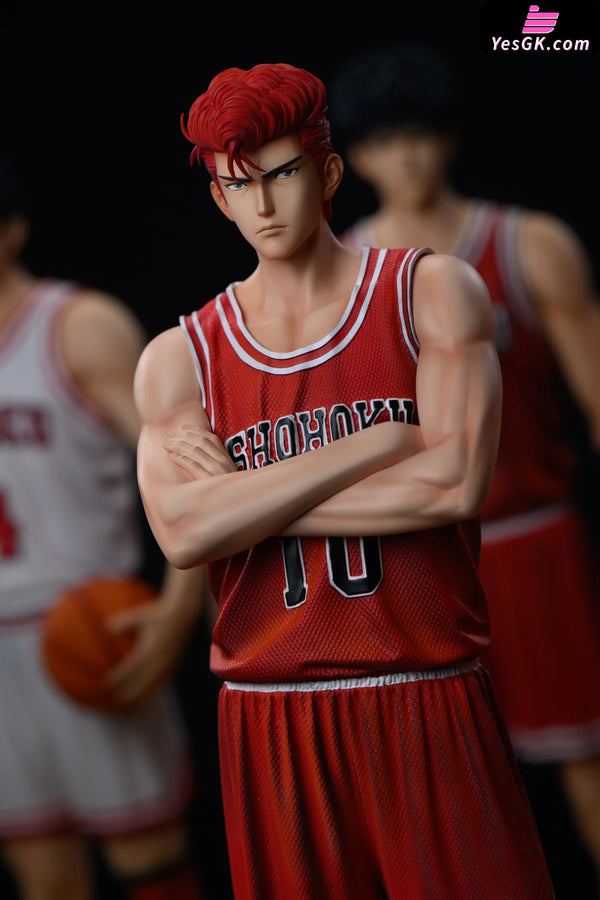 Slam Dunk Shohoku Five Tigers Standing Posture pop GK Statue - Dream Studio [In-Stock] - Full Payment - Slam Dunk