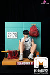 Slam Dunk Static Sitting Series 2.0 Kaede Rukawa Resin Statue - Model Palace Studio [Pre-Order]