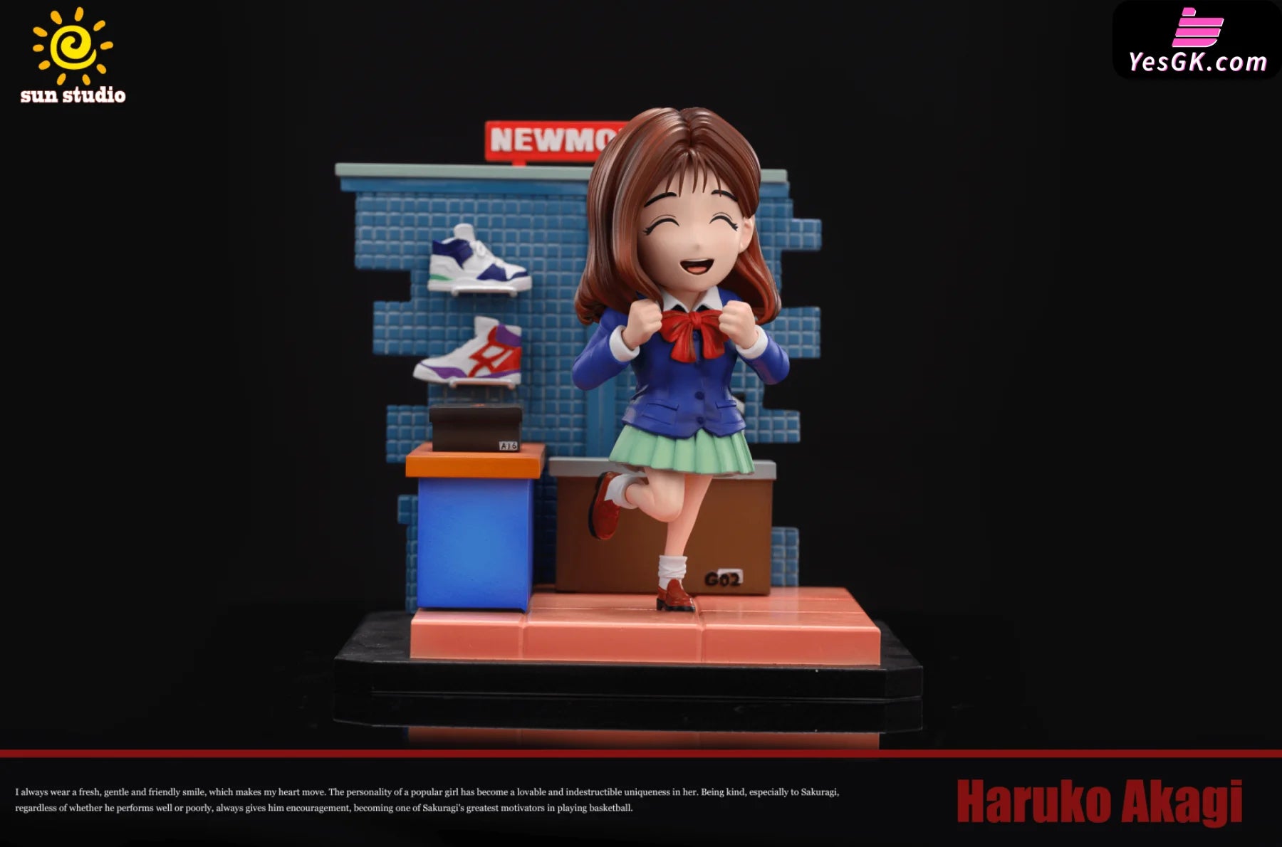 Slam Dunk Stitched Haruko Akagi Statue - Sun Studio [Pre-Order]