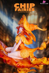 Sleeping Beauty Chip Fairies Statue - WeArtDoing Studio