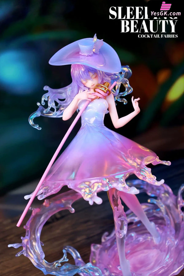 Sleeping Beauty Cocktail Fairies: Blue Margatita & Pink Lady Statue - WeArtDoing Studio