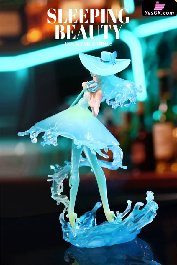 Sleeping Beauty Cocktail Fairies: Blue Margatita & Pink Lady Statue - WeArtDoing Studio
