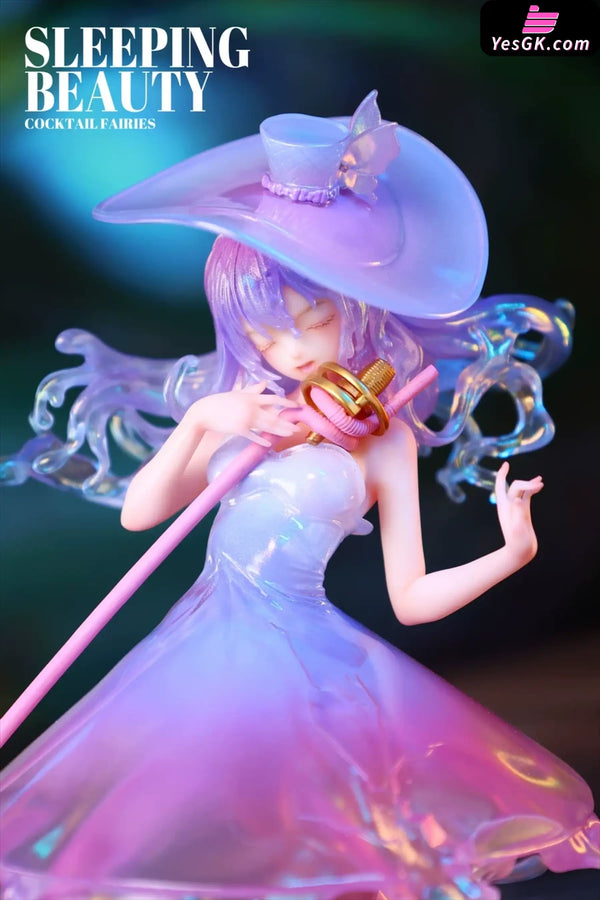 Sleeping Beauty Cocktail Fairies: Blue Margatita & Pink Lady Statue - WeArtDoing Studio