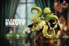 Sleeping Beauty Cthulhu Girl: Abyss Bloom & Phantom Blue & Crimson Tide Statue - WeArtDoing Studio