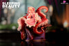 Sleeping Beauty Cthulhu Girl: Abyss Bloom & Phantom Blue & Crimson Tide Statue - WeArtDoing Studio