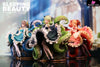 Sleeping Beauty Cthulhu Girl: Abyss Bloom & Phantom Blue & Crimson Tide Statue - WeArtDoing Studio