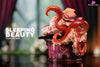Sleeping Beauty Cthulhu Girl: Abyss Bloom & Phantom Blue & Crimson Tide Statue - WeArtDoing Studio