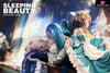 Sleeping Beauty Cthulhu Girl: Abyss Bloom & Phantom Blue & Crimson Tide Statue - WeArtDoing Studio