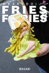 Sleeping Beauty Fries Fairies: Classic Ketchup & Wasabi Statue - WeArtDoing Studio