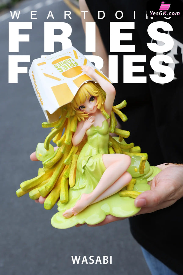 Sleeping Beauty Fries Fairies: Classic Ketchup & Wasabi Statue - WeArtDoing Studio